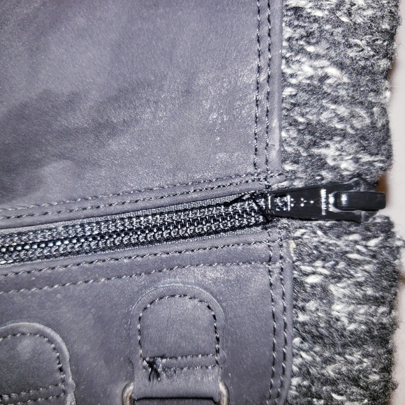 Baretraps Black Zipper Winter Boots - Picture 6 of 7
